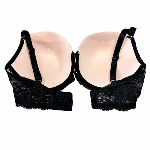 NWOT Victoria’s Secret Pink Black Lace Molded Cups Underwire Bra Sz. 36DDD - Picture 6 of 13